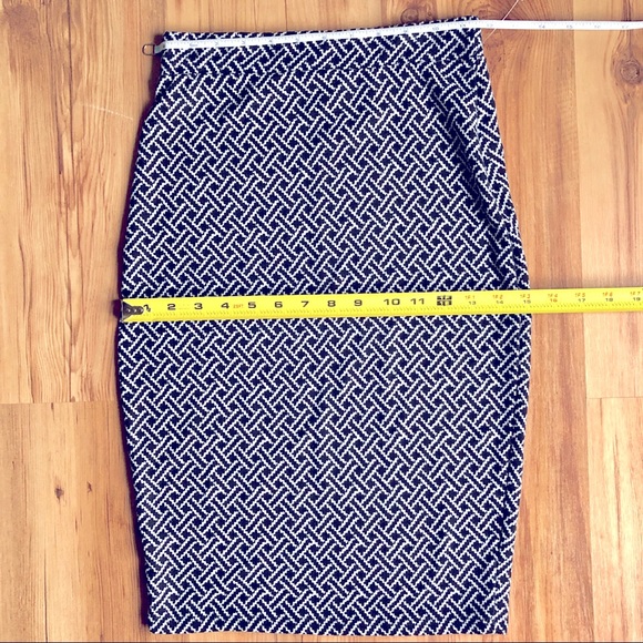 NEW PACSUN LA HEARTS Printed Geometric Pencil Skirt Black Small Women’s - Picture 4 of 9